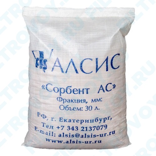 Сорбент АС (0.315 - 0.7), 25л Сорбент АС (0.315 - 0.7), 25л